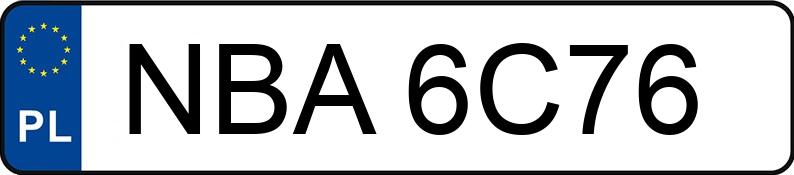El número de registro NBA 6C76 tiene OPEL Vectra C 1.8 MR`05 E4 Elegance Easytronic - NBA6C76