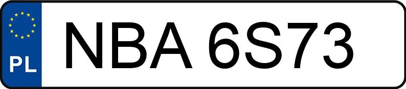 Numer rejestracyjny NBA 6S73 posiada AUDI A6 Allroad TDI MR`06 E4 4F A6 Allroad TDI MR`06 E4 4F - NBA6S73