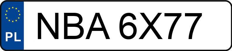 Numer rejestracyjny NBA 6X77 posiada VOLKSWAGEN Golf VII Variant 1.5 TSI MR`17 E6 Highline BMT DSG - NBA6X77