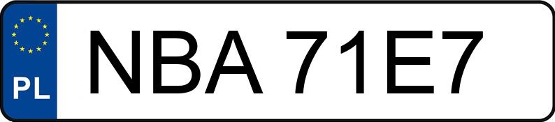 Numer rejestracyjny NBA 71E7 posiada CITROEN Berlingo II 1.6 16V HDI MR`08 E4 X - NBA71E7 Numer rejestracyjny NBA 71E7 posiada CITROEN Berlingo II 1.6 16V HDI MR`08 E4 X - NBA71E7