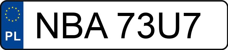 Numer rejestracyjny NBA 73U7 posiada VOLKSWAGEN PASSAT - NBA73U7 Numer rejestracyjny NBA 73U7 posiada VOLKSWAGEN PASSAT - NBA73U7