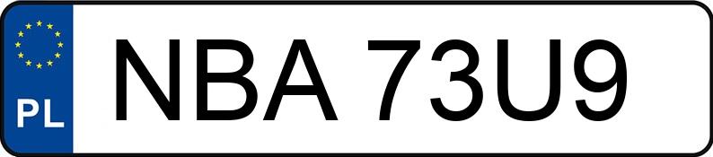 Numer rejestracyjny NBA 73U9 posiada BMW 330 XD - NBA73U9 Numer rejestracyjny NBA 73U9 posiada BMW 330 XD - NBA73U9