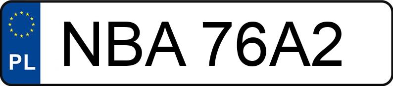 Numer rejestracyjny NBA 76A2 posiada HYUNDAI I30 - NBA76A2