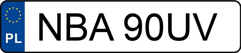 Numer rejestracyjny NBA90UV posiada BMW Seria 3 3.0D Aut.