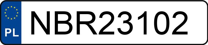 Numer rejestracyjny NBR 23102 posiada OPEL MOVANO - NBR23102 Numer rejestracyjny NBR 23102 posiada OPEL MOVANO - NBR23102