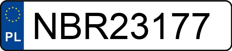Numer rejestracyjny NBR 23177 posiada BMW 318 - NBR23177 Numer rejestracyjny NBR 23177 posiada BMW 318 - NBR23177