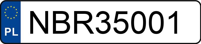 Numer rejestracyjny NBR 35001 posiada RENAULT KOLEOS - NBR35001