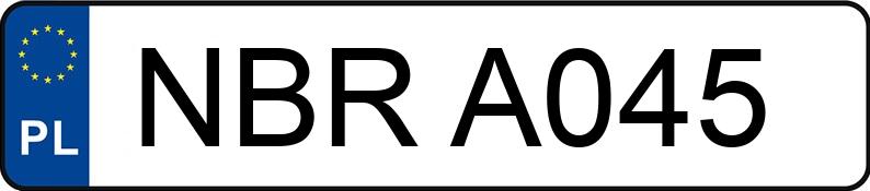 Numer rejestracyjny NBR A045 posiada SEAT TOLEDO 1.8 20V - NBRA045