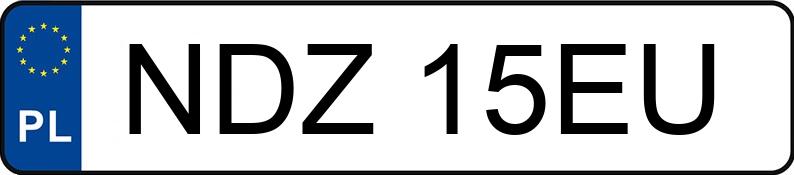 Numer rejestracyjny NDZ 15EU posiada VOLKSWAGEN Golf II 1.6 Kat. GL - NDZ15EU Numer rejestracyjny NDZ 15EU posiada VOLKSWAGEN Golf II 1.6 Kat. GL - NDZ15EU