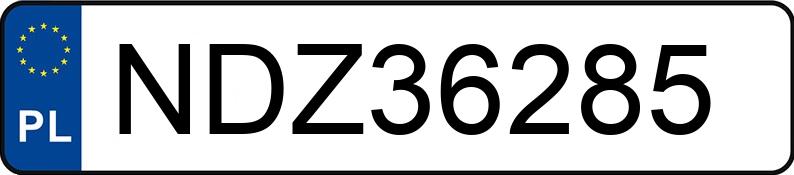 Numer rejestracyjny NDZ 36285 posiada SKODA OCTAVIA - NDZ36285 Numer rejestracyjny NDZ 36285 posiada SKODA OCTAVIA - NDZ36285