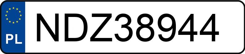 Numer rejestracyjny NDZ 38944 posiada AUDI A4 - NDZ38944