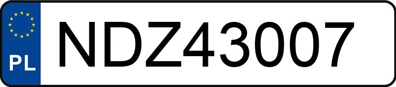 Numer rejestracyjny NDZ 43007 posiada CHRYSLER Pacifica 3.6 MR`17 E6 Touring L Plus Aut. - NDZ43007 Numer rejestracyjny NDZ 43007 posiada CHRYSLER Pacifica 3.6 MR`17 E6 Touring L Plus Aut. - NDZ43007