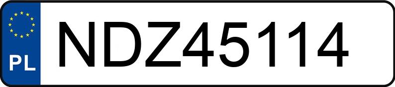 Numer rejestracyjny NDZ 45114 posiada SKODA Scala 1.0 TSI MR`19 E6d Active - NDZ45114