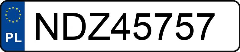 Numer rejestracyjny NDZ45757 posiada BMW 520i Touring Kat. MR`95 E39 520i Touring Kat. MR`95 E39