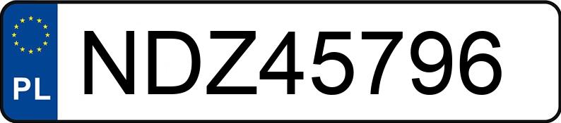 Numer rejestracyjny NDZ 45796 posiada SMART FORFOUR - NDZ45796 Numer rejestracyjny NDZ 45796 posiada SMART FORFOUR - NDZ45796