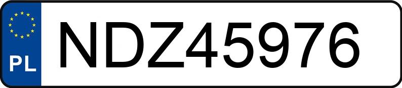 Numer rejestracyjny NDZ 45976 posiada VOLKSWAGEN GOLF - NDZ45976 Numer rejestracyjny NDZ 45976 posiada VOLKSWAGEN GOLF - NDZ45976