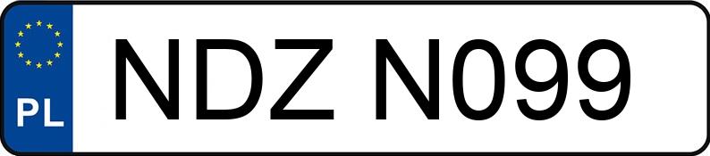 Numer rejestracyjny NDZ N099 posiada AUDI 100 - NDZN099 Numer rejestracyjny NDZ N099 posiada AUDI 100 - NDZN099