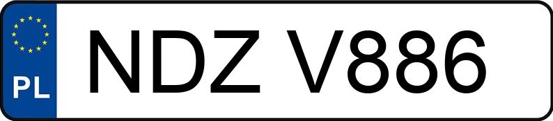 Numer rejestracyjny NDZ V886 posiada FIAT Punto II 1.2 MR`03 E4 Dynamic - NDZV886