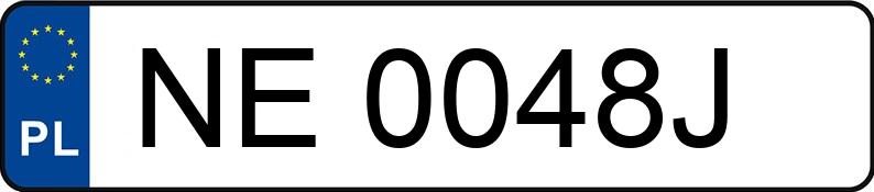 Numer rejestracyjny NE 0048J posiada ALFA ROMEO STELVIO - NE0048J