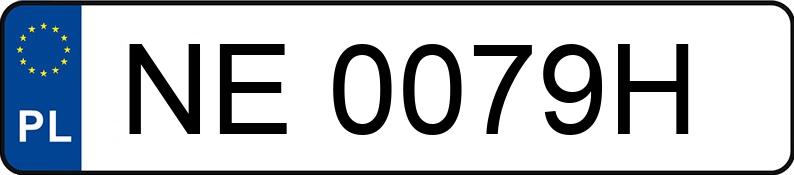 Numer rejestracyjny NE 0079H posiada VOLVO V50 - NE0079H