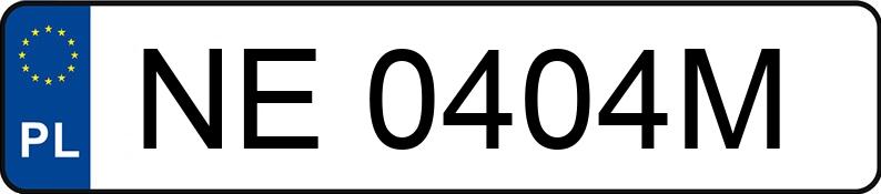 Numer rejestracyjny NE 0404M posiada MERCEDES-BENZ C 220 CDI - NE0404M