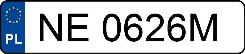 Numer rejestracyjny NE 0626M posiada JAECOO JAECOO7 PHEV - NE0626M Numer rejestracyjny NE 0626M posiada JAECOO JAECOO7 PHEV - NE0626M