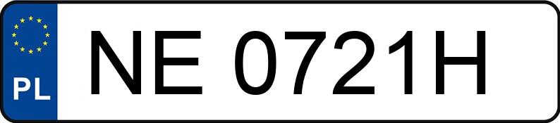 Numer rejestracyjny NE 0721H posiada VOLKSWAGEN PASSAT - NE0721H