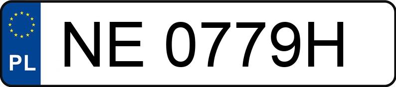 Numer rejestracyjny NE 0779H posiada AUDI A6 2.7 - NE0779H