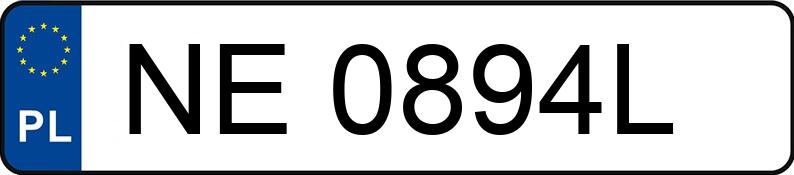 Numer rejestracyjny NE 0894L posiada TOYOTA CELICA 1.8 VVTI - NE0894L Numer rejestracyjny NE 0894L posiada TOYOTA CELICA 1.8 VVTI - NE0894L