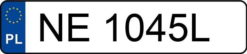 Numer rejestracyjny NE 1045L posiada AUDI A3 1.9 TDi MR`06 E4 8P Ambiente - NE1045L