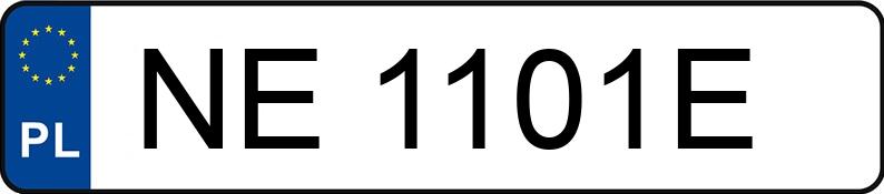 Numer rejestracyjny NE 1101E posiada MERCEDES-BENZ C 63 AMG MR`07 E4 204 AMG - NE1101E