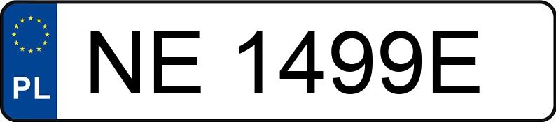 Numer rejestracyjny NE 1499E posiada HONDA CIVIC 5DR - NE1499E Numer rejestracyjny NE 1499E posiada HONDA CIVIC 5DR - NE1499E