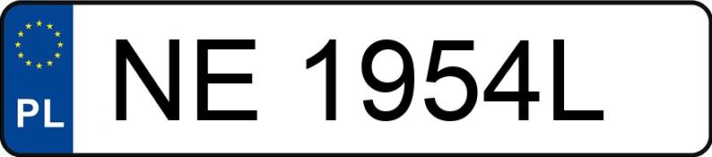 Numer rejestracyjny NE 1954L posiada OPEL Corsa E 1.4 MR`14 E6 Cosmo - NE1954L