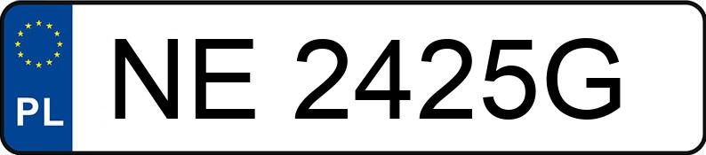 Numer rejestracyjny NE 2425G posiada HONDA Jazz Jazz 1.4 S - NE2425G