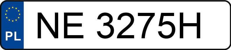 Numer rejestracyjny NE 3275H posiada AUDI A6 Quattro 3.0 TDi MR`04 E3 4F A6 Quattro 3.0 TDi MR`04 E3 4F - NE3275H