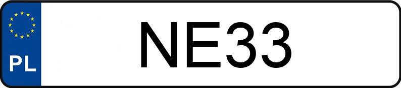 Numer rejestracyjny NE 33 posiada SUBARU Forester 2.0 MR`19 E6d Exclusive (EyeSight) Lineartronic - NE33