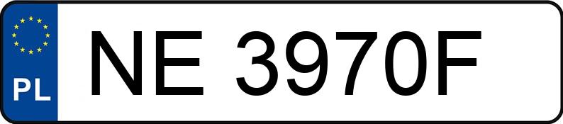 Numer rejestracyjny NE 3970F posiada BMW 318TI - NE3970F