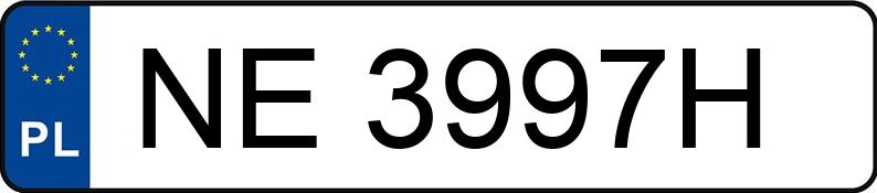 Numer rejestracyjny NE3997H posiada BMW 523i Kat. MR`95 E39 523i Kat. MR`95 E39