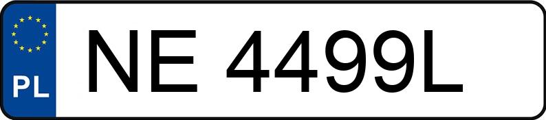 Numer rejestracyjny NE 4499L posiada TOYOTA Corolla 1.8 Hybrid MR`23 E6d Comfort e-CVT - NE4499L