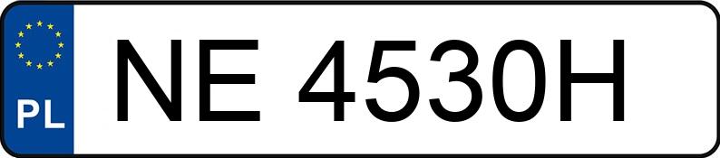 Numer rejestracyjny NE 4530H posiada HONDA CR-V - NE4530H Numer rejestracyjny NE 4530H posiada HONDA CR-V - NE4530H