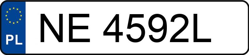 Numer rejestracyjny NE 4592L posiada NISSAN QASHQAI - NE4592L Numer rejestracyjny NE 4592L posiada NISSAN QASHQAI - NE4592L