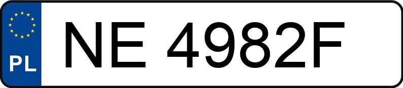 Numer rejestracyjny NE 4982F posiada ALFA ROMEO MITO - NE4982F Numer rejestracyjny NE 4982F posiada ALFA ROMEO MITO - NE4982F