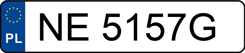 Numer rejestracyjny NE 5157G posiada AUDI A4 - NE5157G