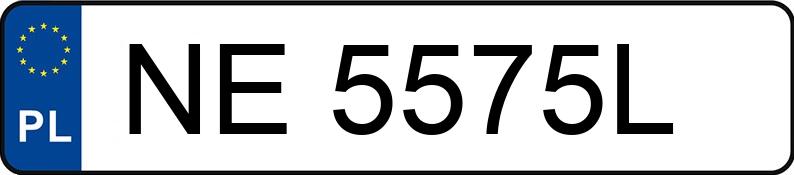 Numer rejestracyjny NE 5575L posiada VOLVO V50 - NE5575L