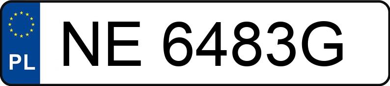 Numer rejestracyjny NE 6483G posiada OPEL Vectra C 3.0 CDTI MR`05 E4 Cosmo - NE6483G