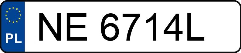 Numer rejestracyjny NE 6714L posiada BMW 520 I - NE6714L Numer rejestracyjny NE 6714L posiada BMW 520 I - NE6714L