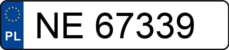 Numer rejestracyjny NE 67339 posiada VOLKSWAGEN TRANSPORTER - NE67339 Numer rejestracyjny NE 67339 posiada VOLKSWAGEN TRANSPORTER - NE67339