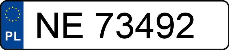 Numer rejestracyjny NE 73492 posiada TOYOTA Corolla Station Wagon MR`04 E4 Sol - NE73492 Numer rejestracyjny NE 73492 posiada TOYOTA Corolla Station Wagon MR`04 E4 Sol - NE73492