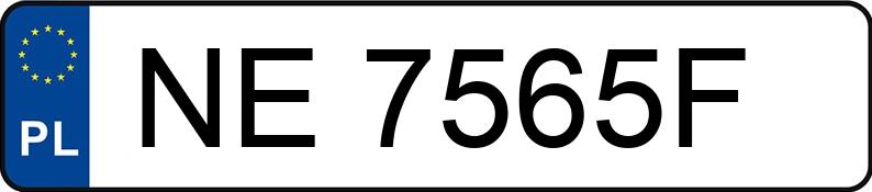 Numer rejestracyjny NE 7565F posiada OPEL INSIGNIA LIMOUSINE NB - NE7565F
