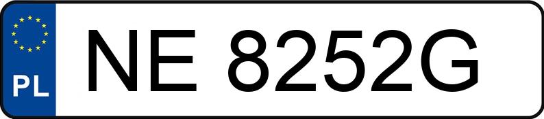 Numer rejestracyjny NE 8252G posiada VOLKSWAGEN TIGUAN - NE8252G Numer rejestracyjny NE 8252G posiada VOLKSWAGEN TIGUAN - NE8252G
